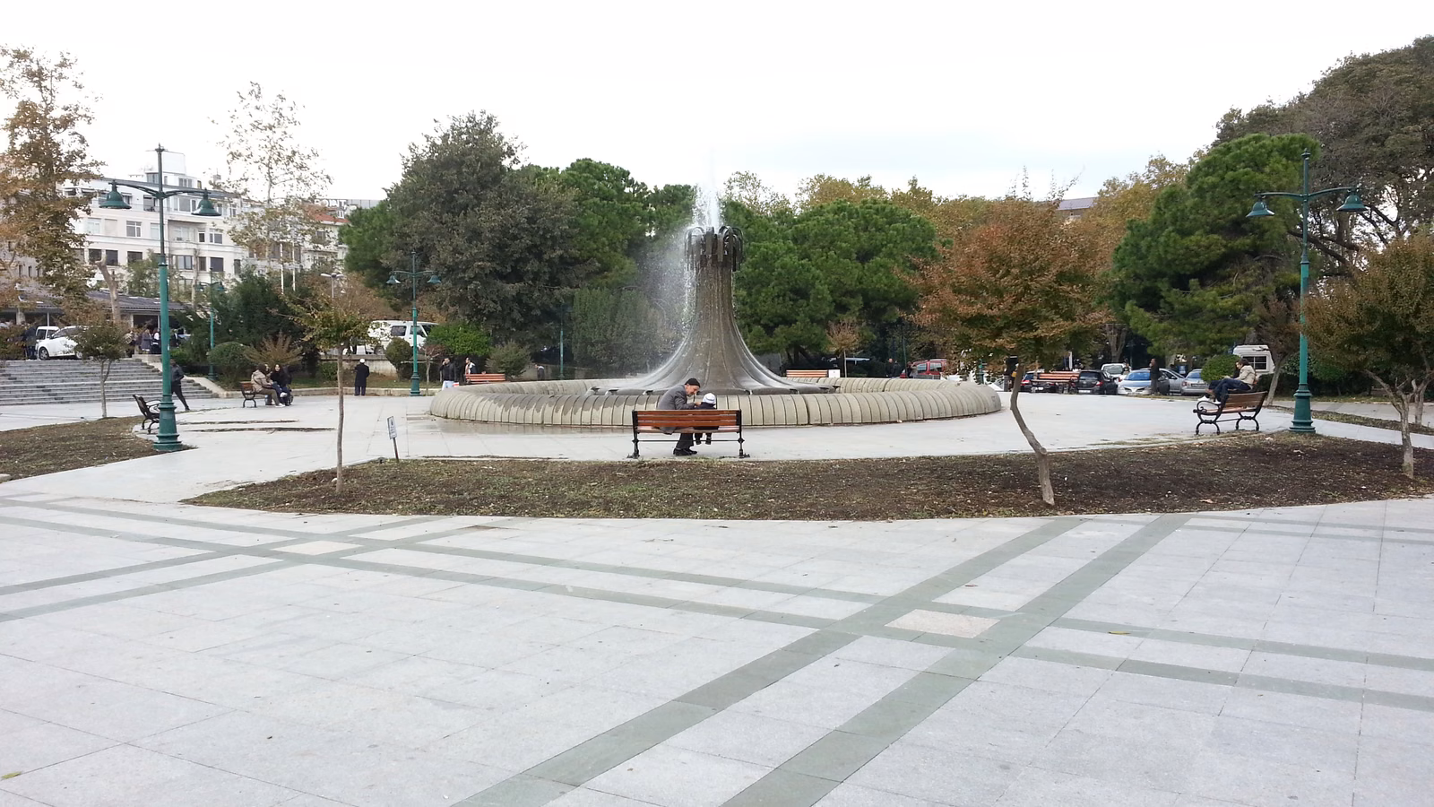 Gümüşsuyu’na komşu Taksim Gezi Parkı ve çevresi
