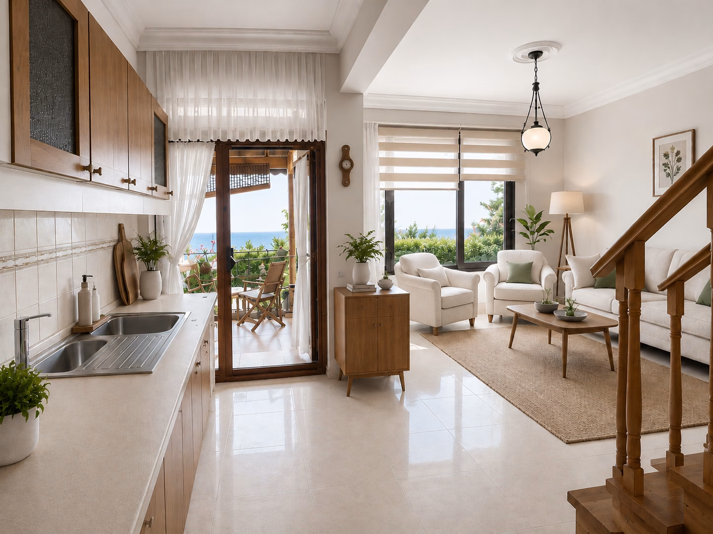 İğneada Özel Plajlı Sitede Satılık Yazlık İkiz Villa 4+1 · Salon ve yaşam alanı · fotoğraf 2