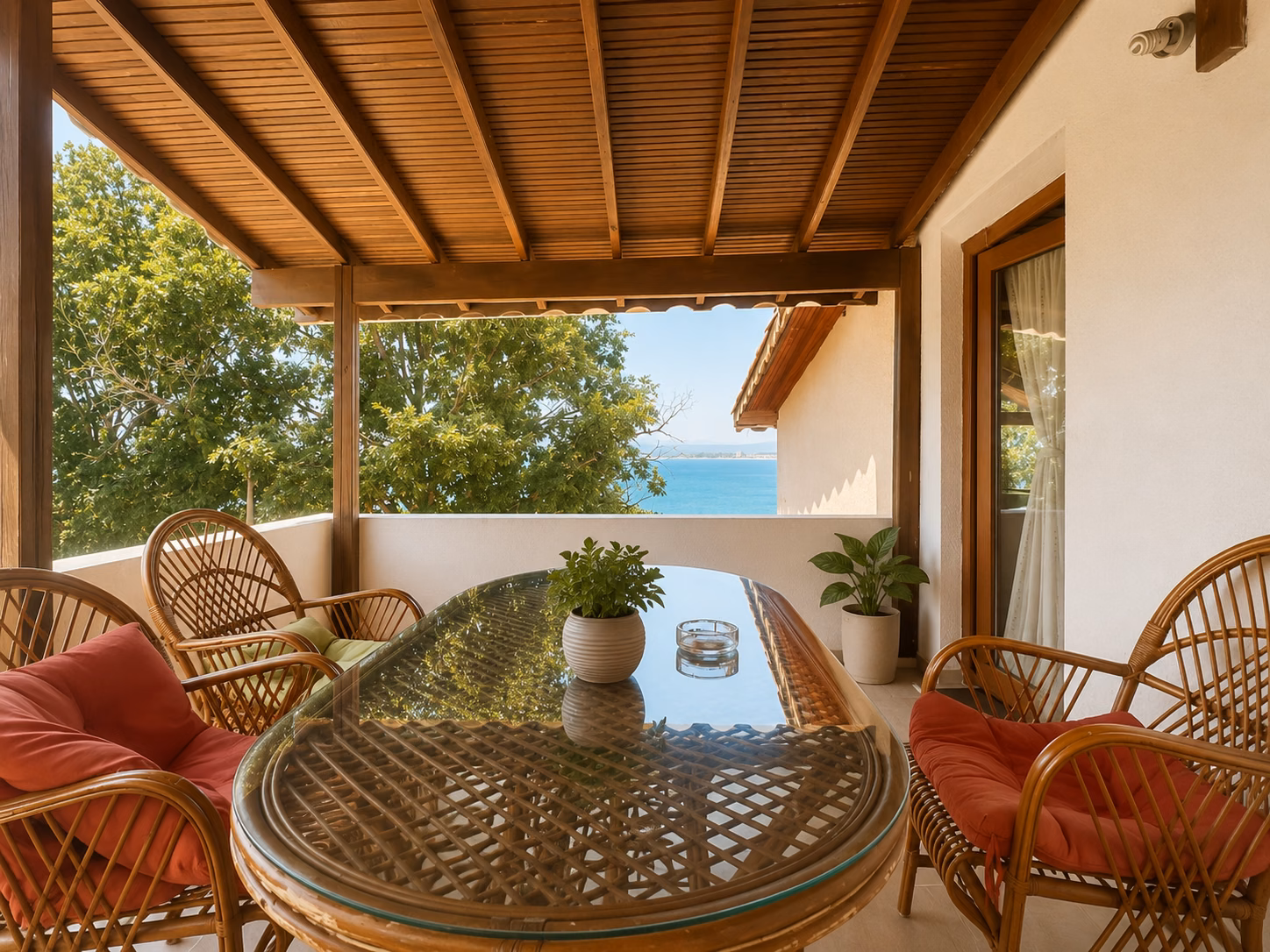 İğneada Özel Plajlı Sitede Satılık Yazlık İkiz Villa 4+1 · Deniz manzaralı teraslar · fotoğraf 1
